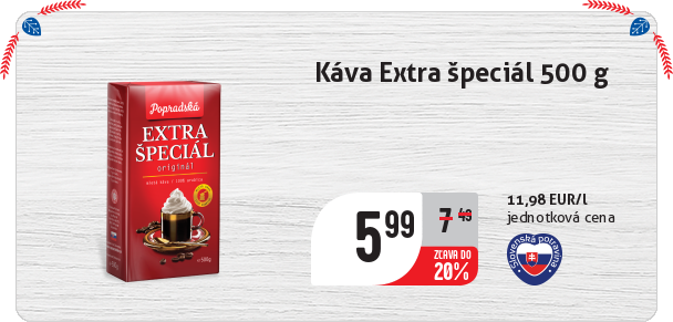 Káva Extra špeciál 500 g